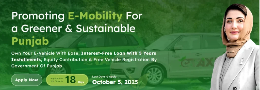CM Punjab Green E-Taxi Scheme Online Registration